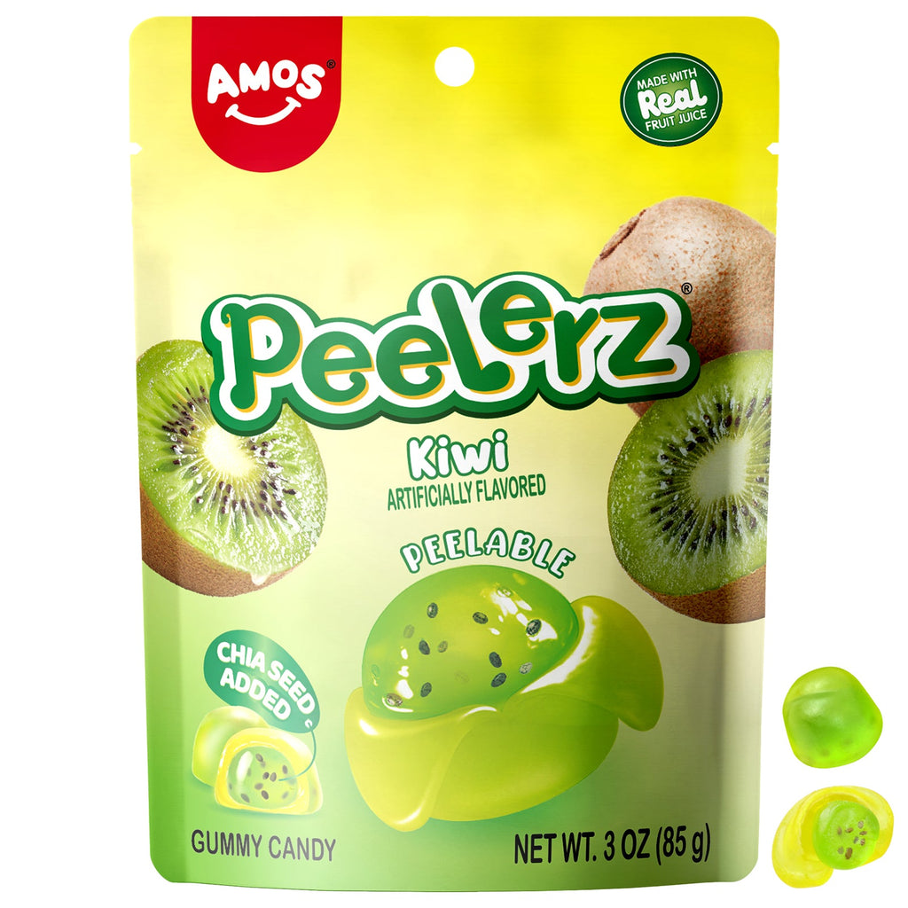 Peelerz - Peelable Gummy Kiwi Flavor - 3oz