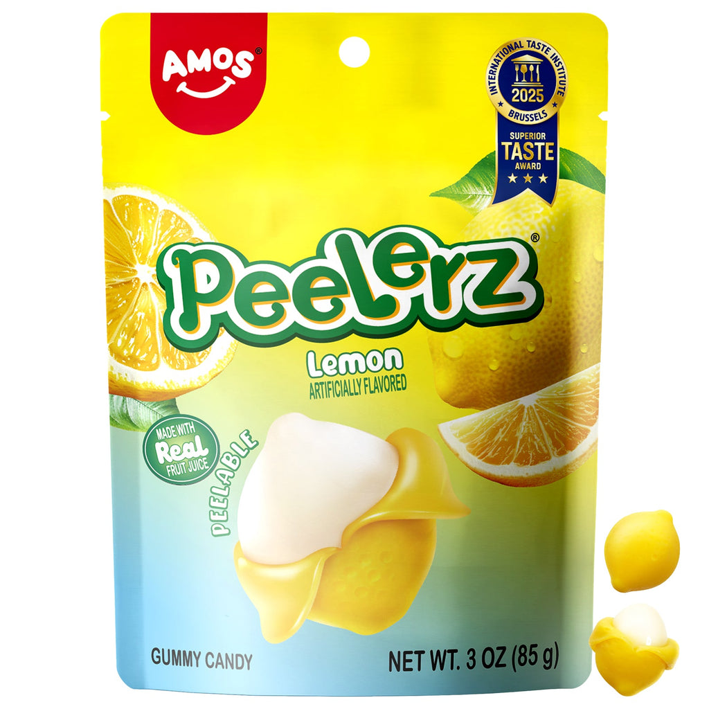 Peelerz - Peelable Gummy Lemon Flavor - 3oz