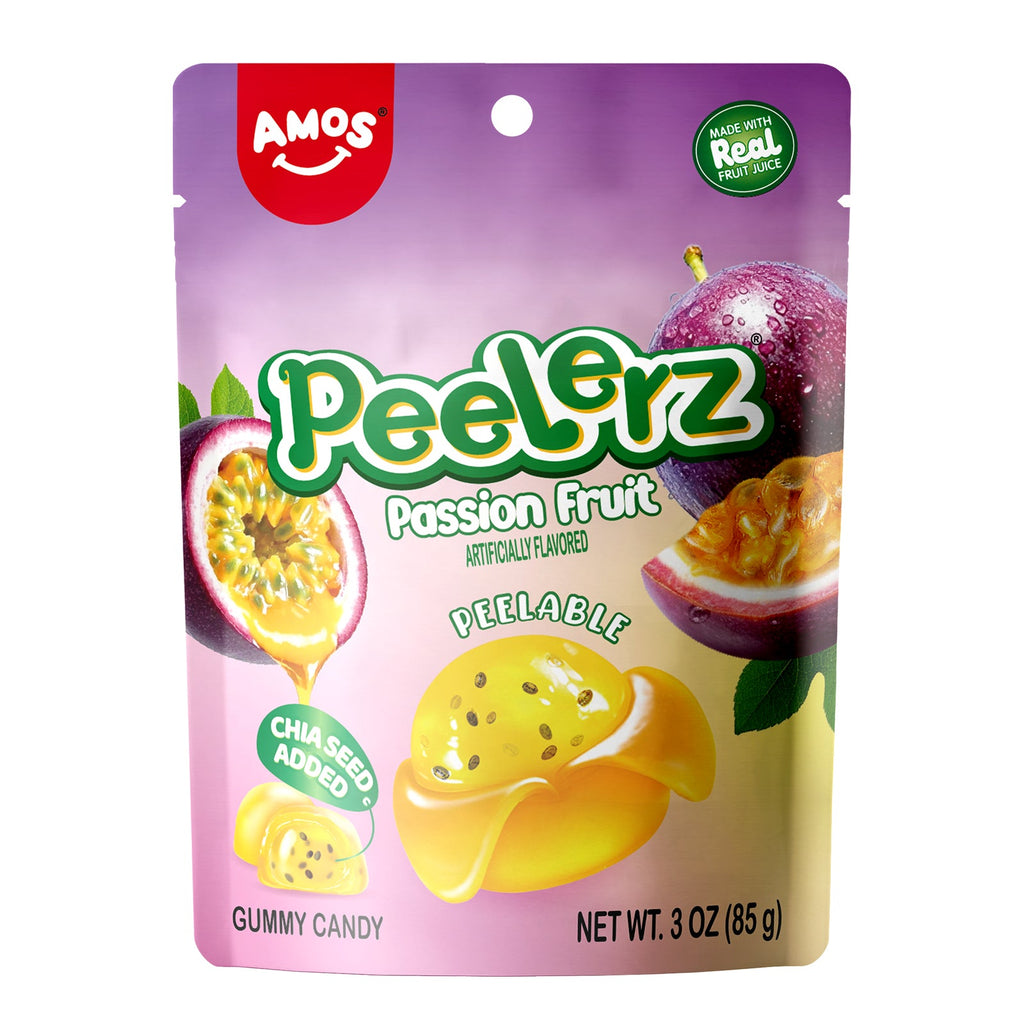 Peelerz - Peelable Gummy Passion Fruit Flavor - 3oz