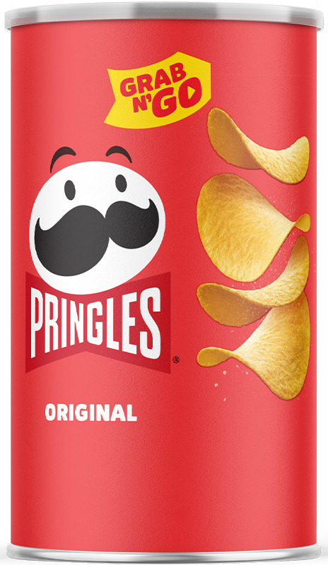Pringles Chips Grab n Go Original 2.5 oz (12 Cans Per Case)