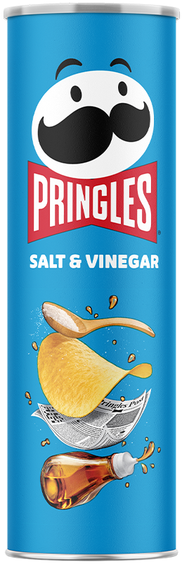 Pringles Chips Salt & Vinegar 5.57 oz (14 Cans Per Case)