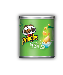 Pringles Chips Sour Cream & Onion 1.31 oz  (12 Pieces Per Case)