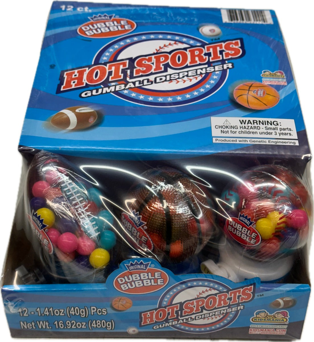 Hot Sport Gum Dispenser Kidsmania (12 Pieces Per Box)