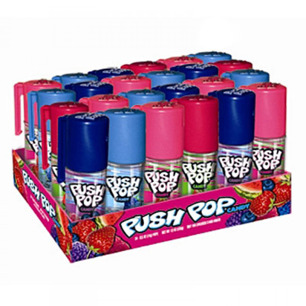 Push Pops Assorted Flavors (20 Pieces Per Box)
