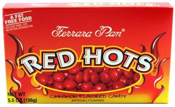 Red Hots Theater  Box 5 oz (12 Box Per Case)