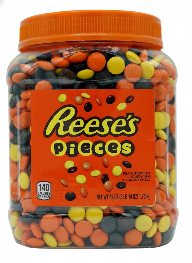 Reese's Pieces Bulk Unwrapped (62 oz Per Jar)