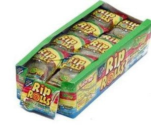 Rip Roll Sour Rainbow 1.4 oz (24 Rolls Per Box)