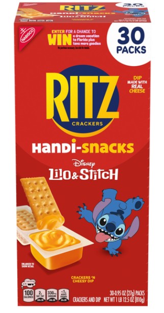 Ritz Handi-Snacks Dip Cheese 0.95 oz (30 Packs Per Box)