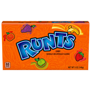 Runts Candy Theater Movie Box 5 oz (12 Box Per Case)