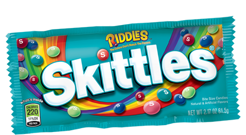 Skittles Tropical 2.17 oz (36 Packs Per Box)