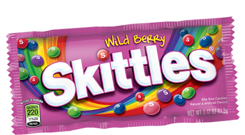 Skittles Wild Berry 2.17 oz (36 Packs Per Box)