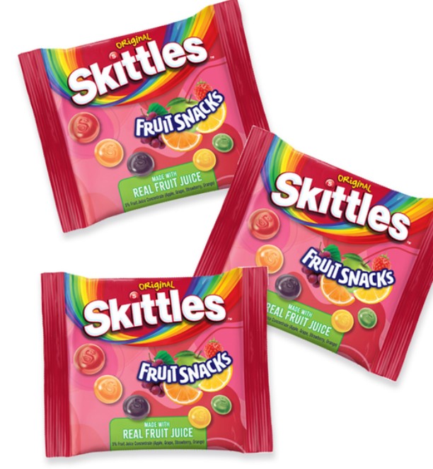 Skittles Original Fruit Snacks 33.6 oz (42 Pouches Per Box)