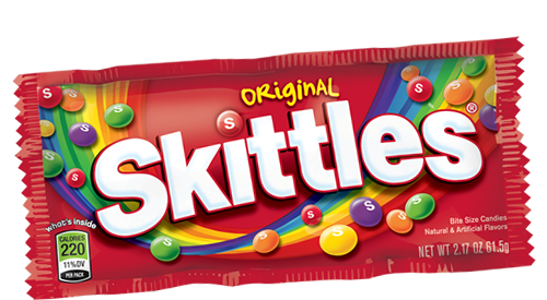 Skittles Original King Size 4 oz (24 Packs Per Box)