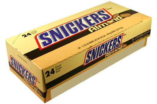 Snickers Almond 1.76 oz (24 Bars Per Box)