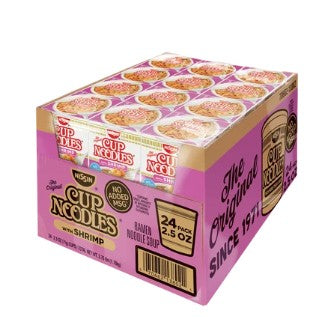 Soup Noodles In a Cup Shrimp 2.5 oz (24 Cups Per Case)