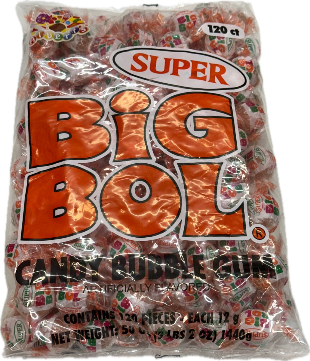 Super Big Bol Wrapped (120 Pieces Per Bag)