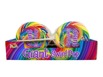 Swirl Giant Swirl Carnival Pop 4.25 oz (12 Pieces Per Box)