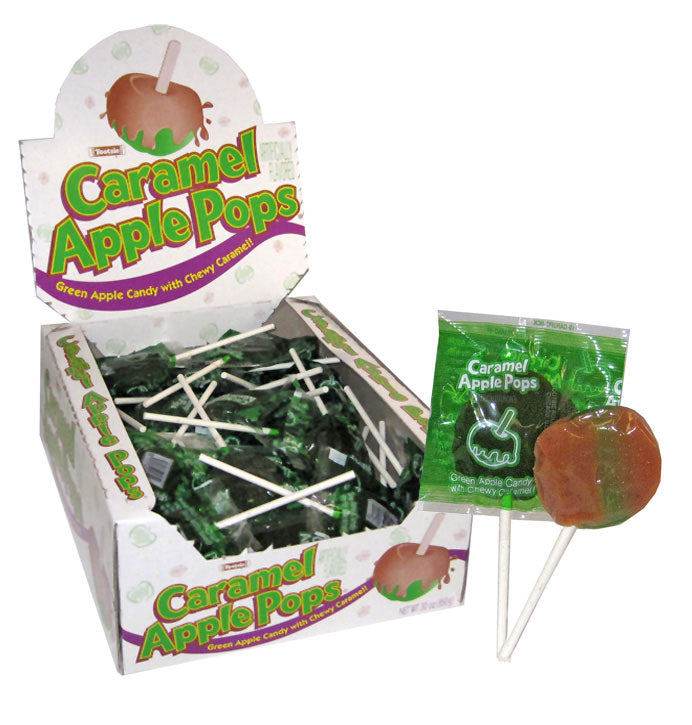 Tootsie Pops  Caramel Apple Flavors (48 Pops Per Box)