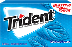 Trident Gum Original Flavor (12 Packs Per Box)