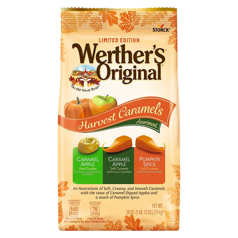 Werther Assorted Flavors (28 oz Per Bag)
