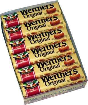 Werthers Hard Candy 1.8 oz (12 Rolls Per Box)