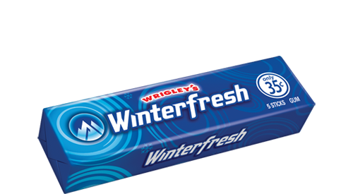 Winterfresh Gum $0.50 (40 Packs Per Box)