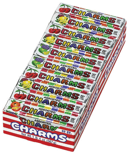 Charms Square Assorted Flavors (20 Units Per Box)