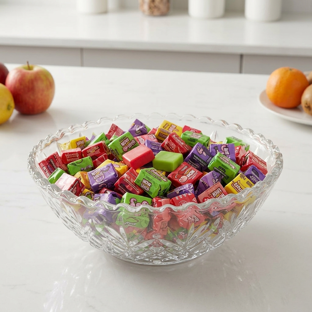 Now and Later Giant Chewy Original Mix Wrapped (120 Pieces Per Jar)