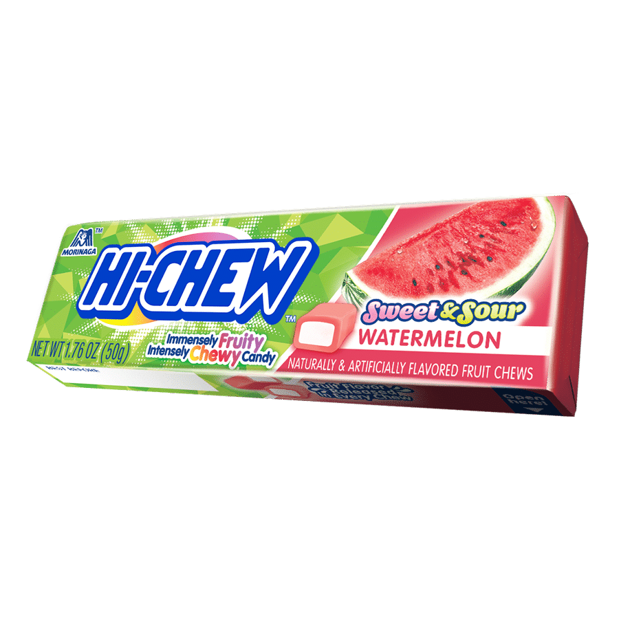 Hi Chew Watermelon 1.76 oz (Box of 15 Packs)