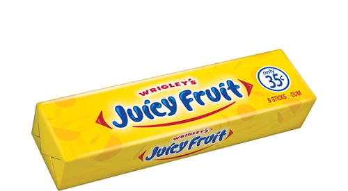 Juicy Fruit Gum $0.50 (40 Packs Per Box)