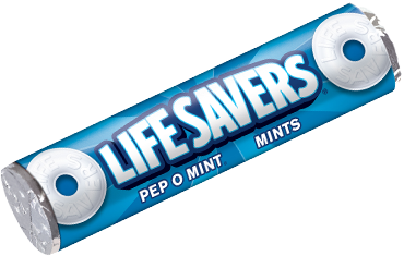 Lifesavers Mints Peppermint 0.84 oz (20 Rolls Per Box)
