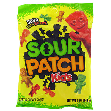 Sour Patch Kids 3.6 oz (12 Bags Per Case)