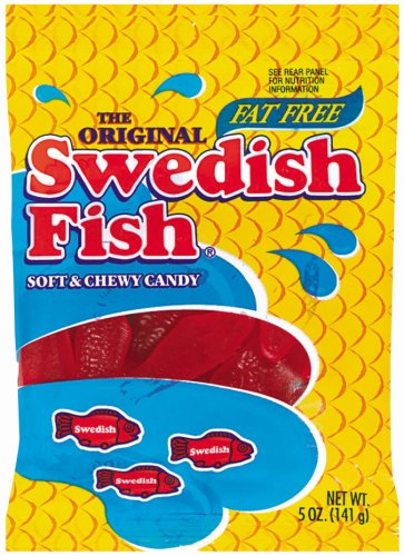 Swedish Original Fish 3.6 oz (12 Bags Per Case)